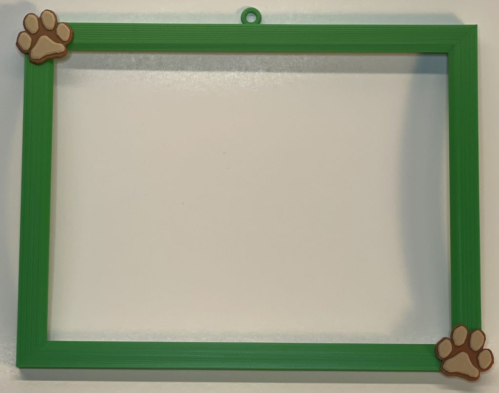 Puppy Pawprint Frame